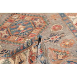 Rug Kazak Fine Pakistan 123x188 Grayish Blue Te