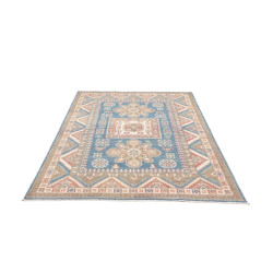 Rug Kazak Afghanistan 147x193 Sky Blue Terracot