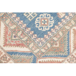 Rug Kazak Afghanistan 147x193 Sky Blue Terracot