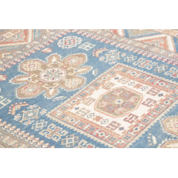 Rug Kazak Afghanistan 147x193 Sky Blue Terracot