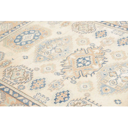 Rug Kazak Afghanistan 150x198 Cream Blue Peach