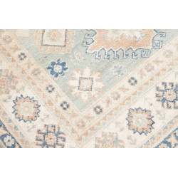 Rug Kazak Afghanistan 129x179 Light Blue Cream