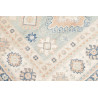 Rug Kazak Afghanistan 129x179 Light Blue Cream