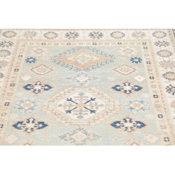 Rug Kazak Afghanistan 129x179 Light Blue Cream