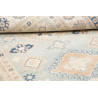 Rug Kazak Afghanistan 129x179 Light Blue Cream