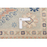 Rug Kazak Afghanistan 129x179 Light Blue Cream