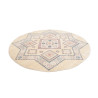 Rug Kazak Afghanistan 201x198 Cream Ivory Sky B