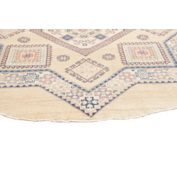 Rug Kazak Afghanistan 201x198 Cream Ivory Sky B