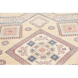 Rug Kazak Afghanistan 201x198 Cream Ivory Sky B