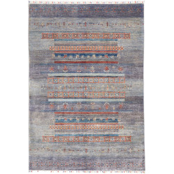 Tappeto Siva Pakistan 168x244 Grigio Blu Terrac