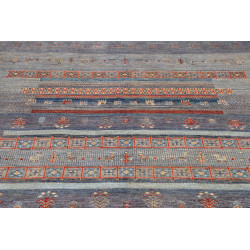 Tappeto Siva Pakistan 168x244 Grigio Blu Terrac