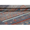 Tappeto Siva Pakistan 168x244 Grigio Blu Terrac