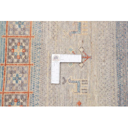 Tappeto Siva Pakistan 168x244 Grigio Blu Terrac