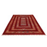 Tappeto Siva Pakistan 169x242 Rosso Intenso Bei
