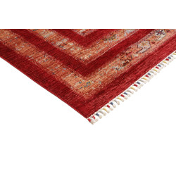 Tappeto Siva Pakistan 169x242 Rosso Intenso Bei