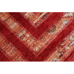 Tappeto Siva Pakistan 169x242 Rosso Intenso Bei