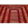 Tappeto Siva Pakistan 169x242 Rosso Intenso Bei