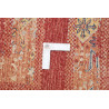 Tappeto Siva Pakistan 169x242 Rosso Intenso Bei