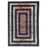 Tappeto Siva Pakistan 169x240 Blu Marino Beige
