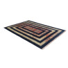 Tappeto Siva Pakistan 169x240 Blu Marino Beige