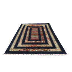 Tappeto Siva Pakistan 169x240 Blu Marino Beige