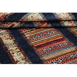 Tappeto Siva Pakistan 169x240 Blu Marino Beige