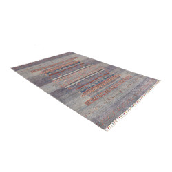 Tappeto Siva Pakistan 167x248 Blu Grigio Lavand