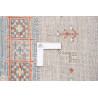 Tappeto Siva Pakistan 167x248 Blu Grigio Lavand