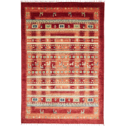 Tappeto Siva Pakistan 170x251 Rosso Terracotta