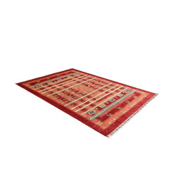 Tappeto Siva Pakistan 170x251 Rosso Terracotta