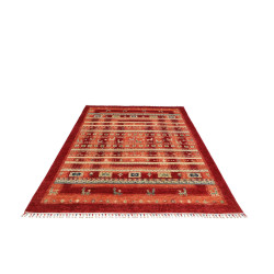Tappeto Siva Pakistan 170x251 Rosso Terracotta