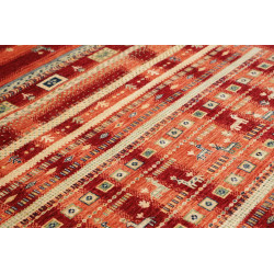 Tappeto Siva Pakistan 170x251 Rosso Terracotta