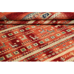 Tappeto Siva Pakistan 170x251 Rosso Terracotta