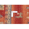 Tappeto Siva Pakistan 170x251 Rosso Terracotta