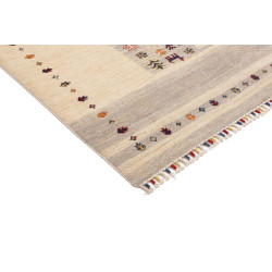 Tappeto Siva Pakistan 172x241 Crema Grigio Mult