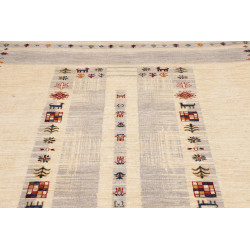 Tappeto Siva Pakistan 172x241 Crema Grigio Mult