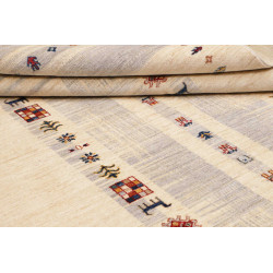 Tappeto Siva Pakistan 172x241 Crema Grigio Mult