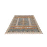 Tappeto Siva Pakistan 150x202 Blu Grigio Beige