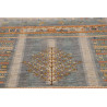 Tappeto Siva Pakistan 150x202 Blu Grigio Beige