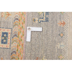 Tappeto Siva Pakistan 150x202 Blu Grigio Beige