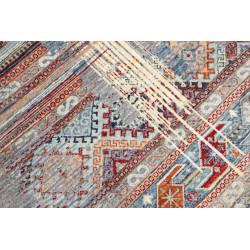 Tappeto Siva Pakistan 148x193 Grigio Blu Celest