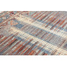 Tappeto Siva Pakistan 148x193 Grigio Blu Celest