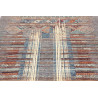 Tappeto Siva Pakistan 148x193 Grigio Blu Celest