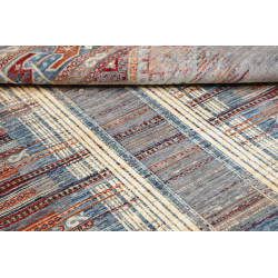 Tappeto Siva Pakistan 148x193 Grigio Blu Celest