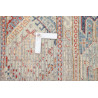 Tappeto Siva Pakistan 148x193 Grigio Blu Celest