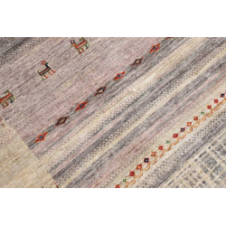 Tappeto Siva Pakistan 155x194 Grigio Chiaro Bei