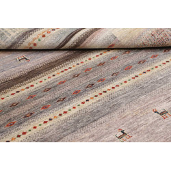 Tappeto Siva Pakistan 155x194 Grigio Chiaro Bei