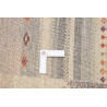Tappeto Siva Pakistan 155x194 Grigio Chiaro Bei