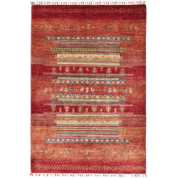 Tappeto Siva Pakistan 125x183 Rosso Terracotta