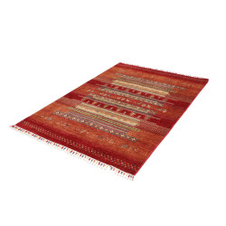 Tappeto Siva Pakistan 125x183 Rosso Terracotta